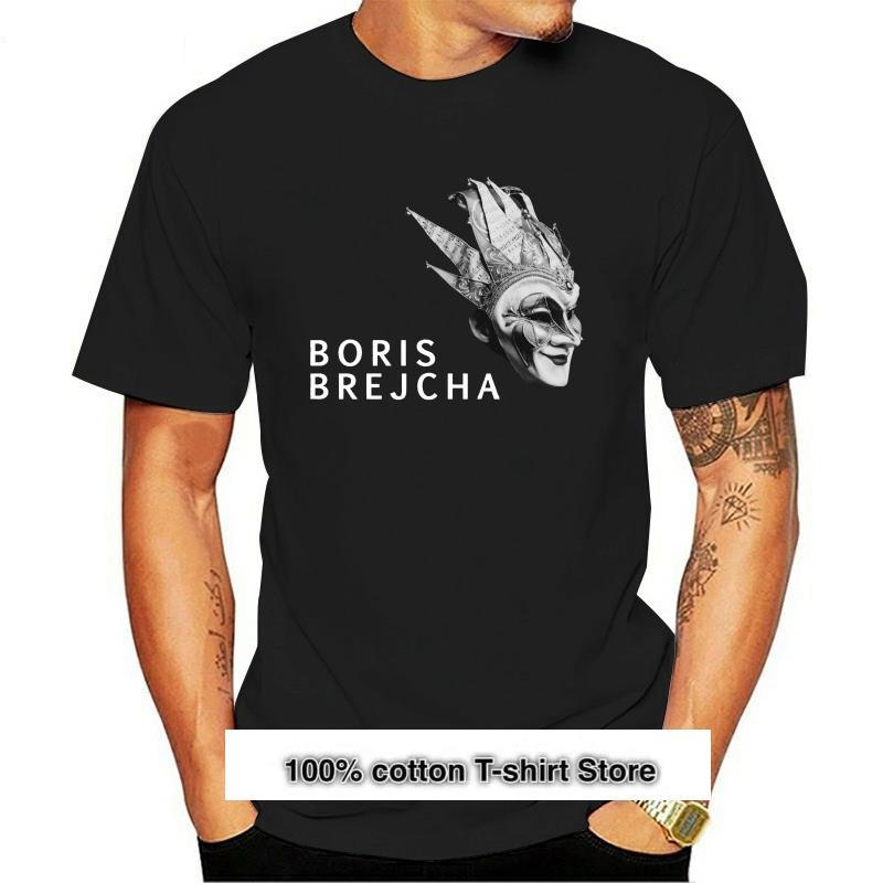 Minimal Boris Brejcha Máscara Camiseta Dj Alta Tecnología Minimalista Techno Música Unisex