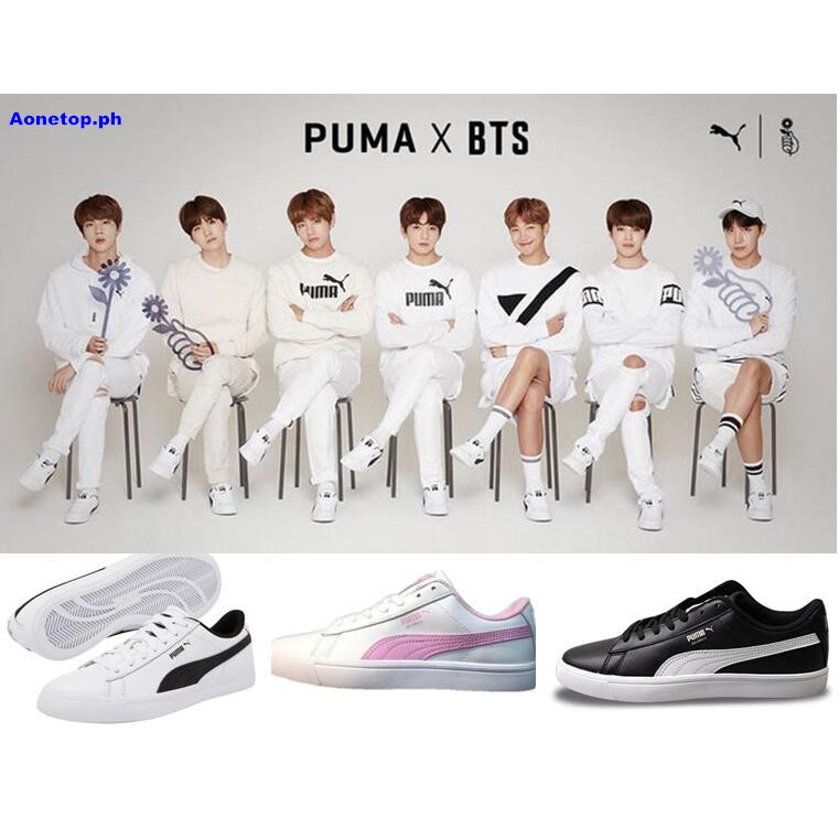 Original De Corea BTS Puma Star Blanco Para Hombre Y Mujer | Shopee México