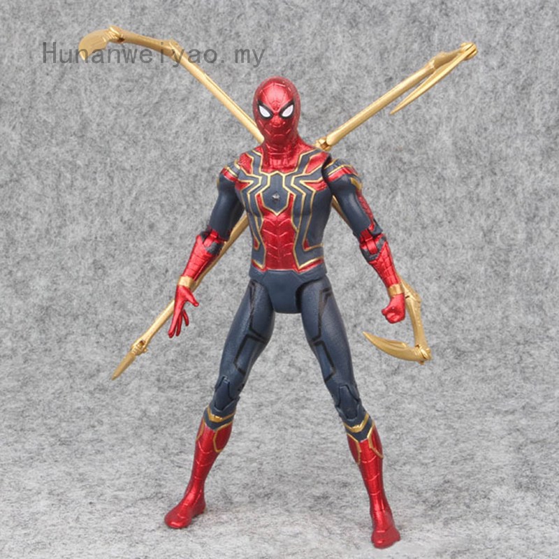 Figura de acción Marvel Spiderman Avengers Infinity War Iron Spider-Man  juguete nuevo US | Shopee México