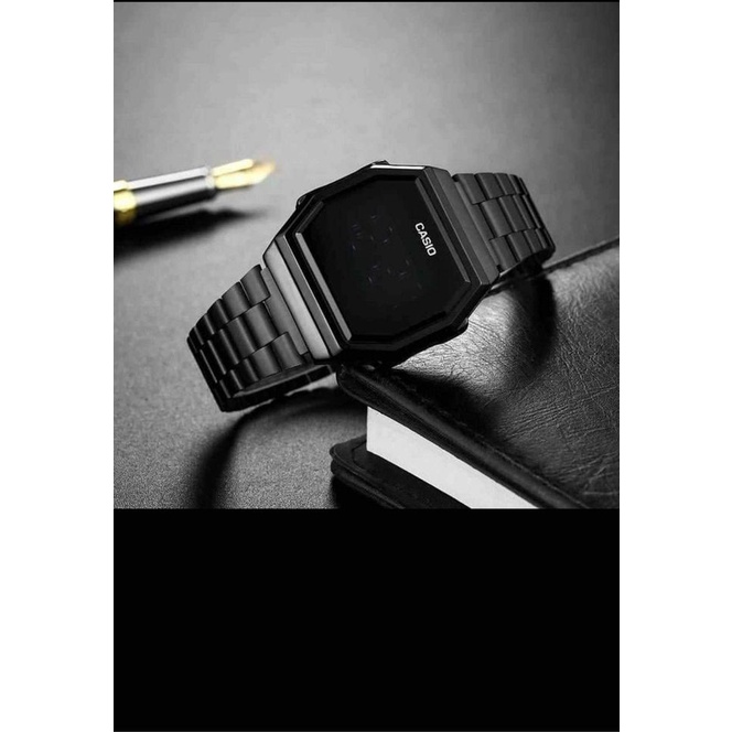 Relojes Touch tipo Casio, para hombre y mujer, reloj de moda