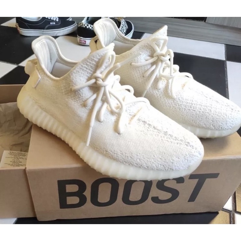 Tenis yeezy blancos sale