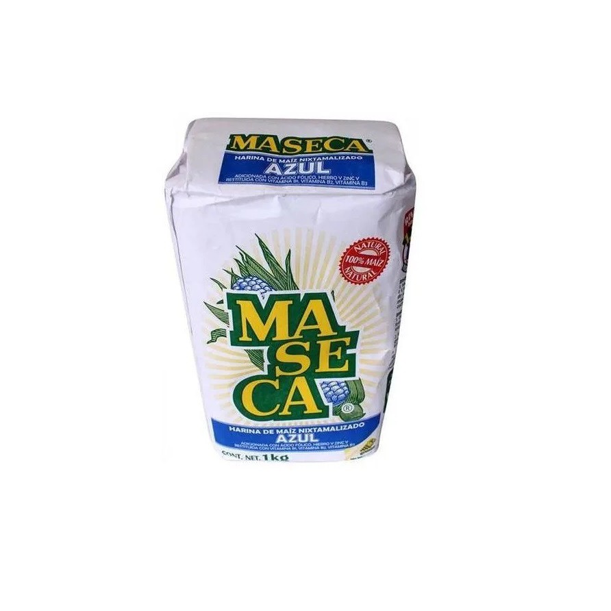 Harina Maseca azul Tortilla de Maiz 1 Kg Shopee México