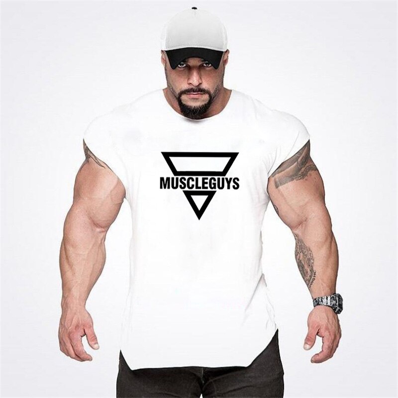 Ropa de entrenamiento para hombre/equipo entrenamiento Fitness Tank Top Bodybuilding Sleeveless Casual camisa masculina's Hot Selling chalecos Singlets | Shopee México