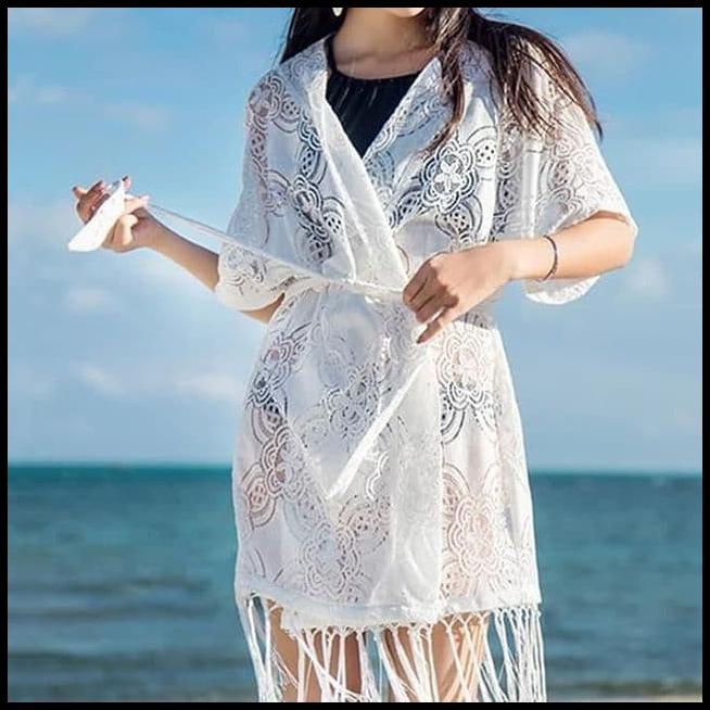 DELEY Mujeres De La Gasa De La Impresión Floral De Ropa De Playa Kimono Bikini Cubrir Boho Cardigan Tops Blusa Chal