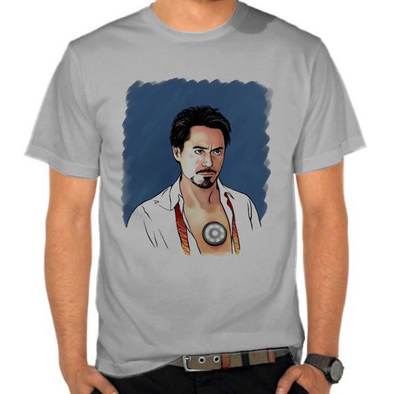 Camiseta iron Man - Tony Stark (NM12B) | Shopee México