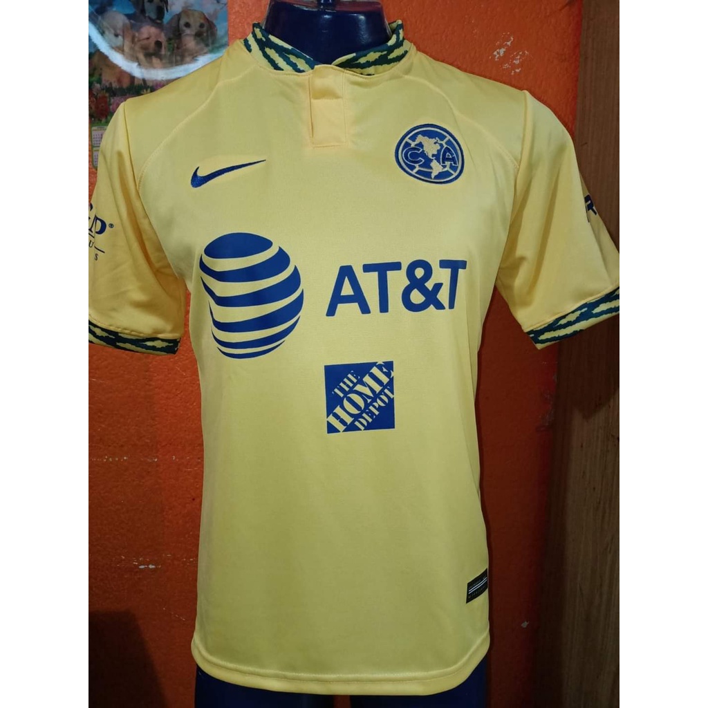 Jersey Club América 2022/2023 Amarillo Fútbol Shopee México