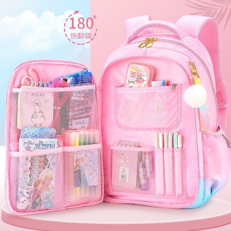 Generalmente hablando abogado Mierda A.T.A Nueva Mochila Super Ligera De Gran Capacidad Para Niñas De Escuela  Primaria Bolsa Escolar Para Niños | Shopee México