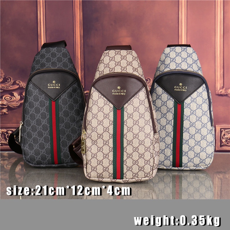 Gucci Bolso Bandolera De Los Hombres Mensajero Shopee México