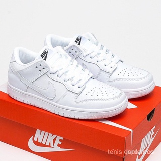 Original Nike Sb Hebilla Cesta Baja Tenis Mujeres Blanco Cano Bass Hombres Y slip México