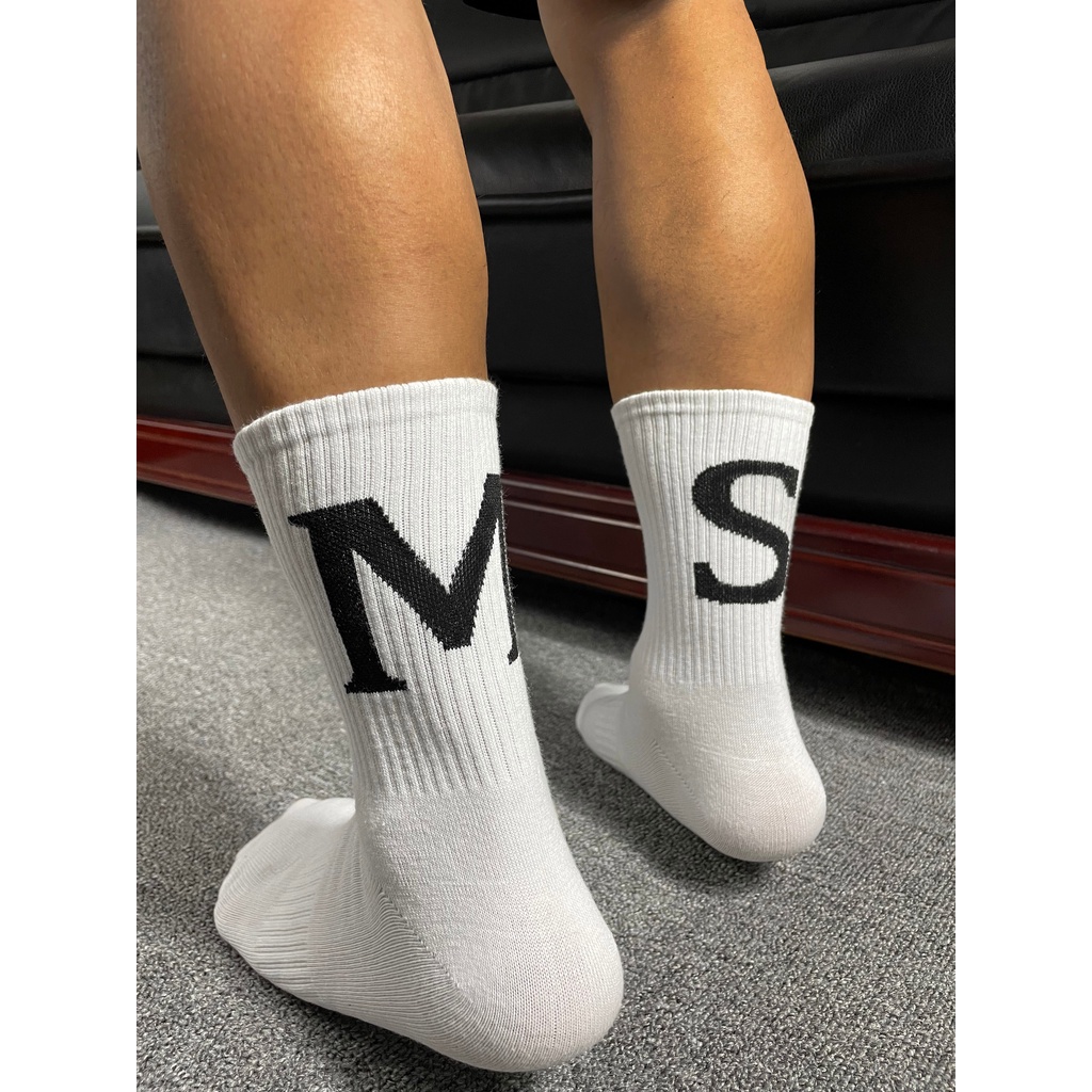 SMG® Calcetines de algodón para hombre 12 pares de calcetines de rayas delgadas 6-11 