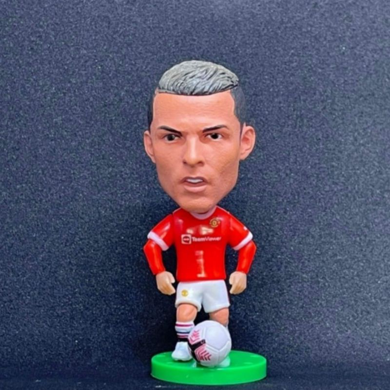 Cr7 Cristiano Ronaldo - nuevo MU Manchester United - Soccerwe Kodoto figura de acción
