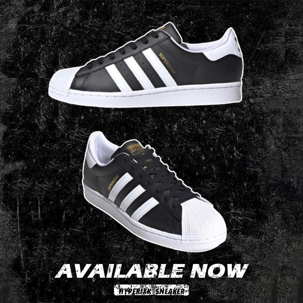 adidas superstar negro con blanco