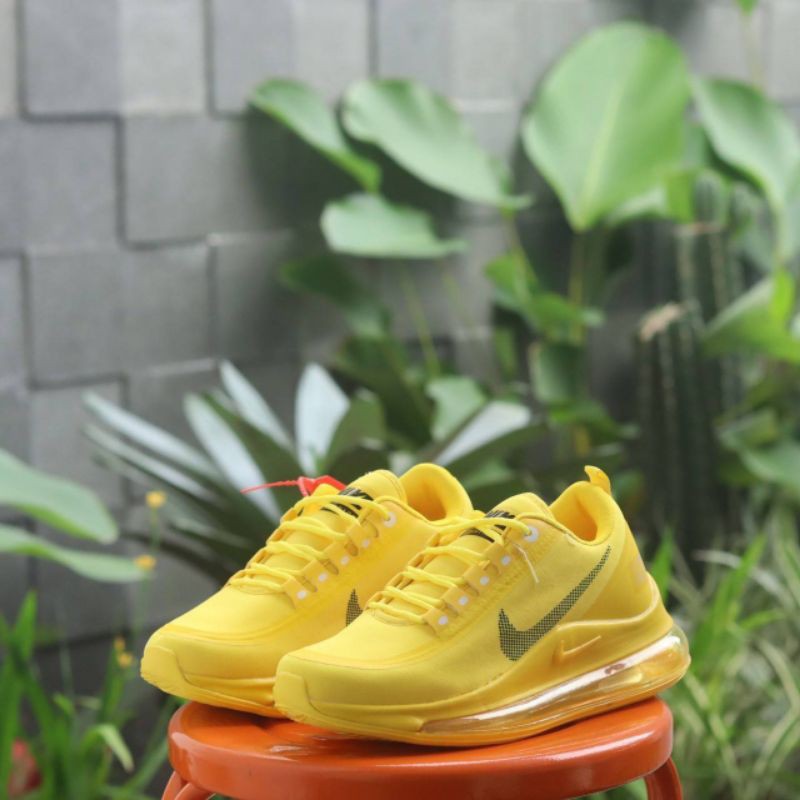 Gastos Fruncir el ceño Escuela primaria Nike AIR MAX 720 SHIELD amarillo mujer PREMIUM | Shopee México