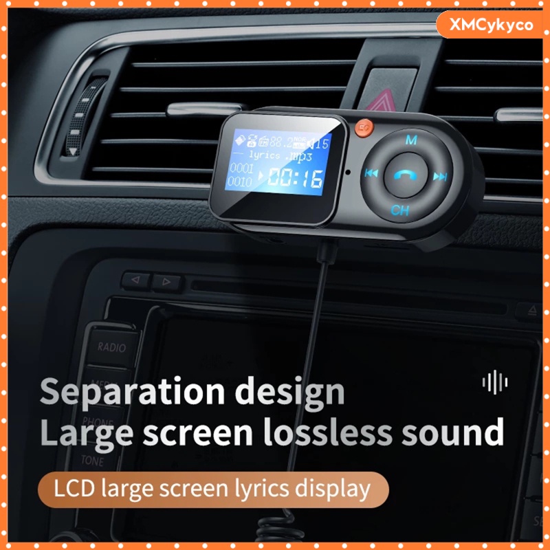 Ready Stock T1 Bluetooth Fm Transmitter Radio Mp3 Player 2 Usb Charger Adapter Tf Card Shopee Mexico