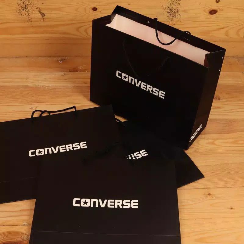 Bolsa de papel Converse de papel de regalo de regalo bolsa de papel Vans bolsa de papel | Shopee México