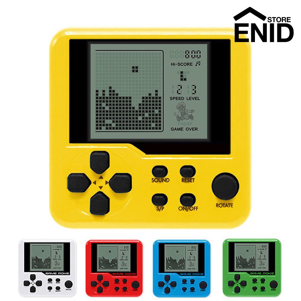 Mini Retro Tetris Game Console Children Kids Handheld Gaming Machine  | Shopee México