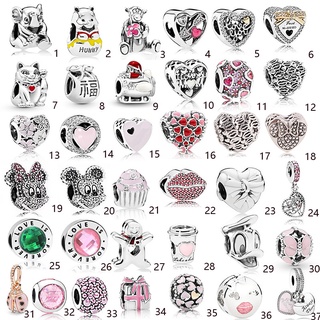 ❤️❤️Original Innovador 925 Pulsera De Plata Accesorios Charm Beads Ajuste  Pandora Cuentas Femenina diy Joyería Regalo | Shopee México