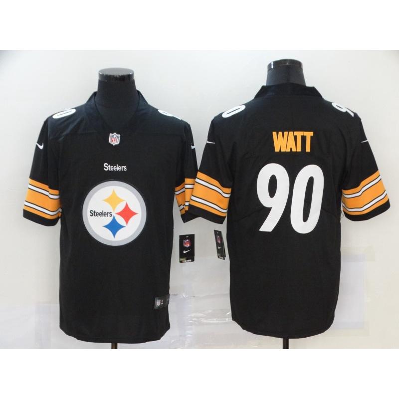 Pittsburgh Steelers Nike #90 TJ Watt 2018 Alternate Limited Jersey