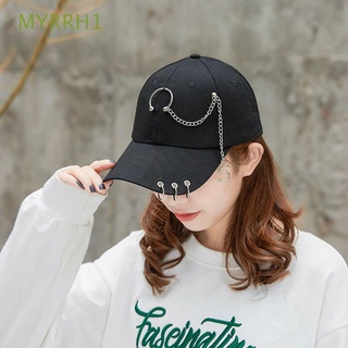 Pin Hoops Gorra De Béisbol Unisex Cadena De Anillo Gorras De