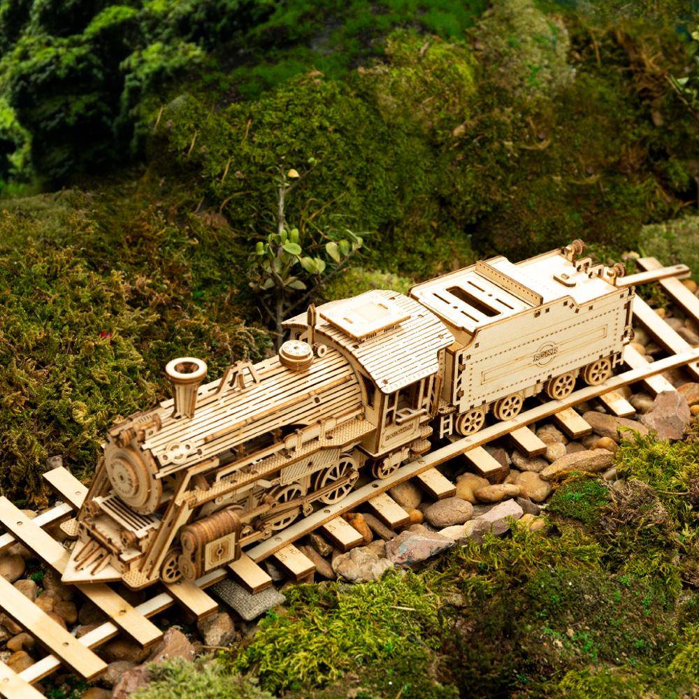 maquetas tren bloques de construcción Juego de construcción de locomotoras 