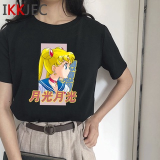 Sailor Moon Verano top Mujer Pareja Ropa kawaii streetwear harajuku 2022  t-shirt | Shopee México