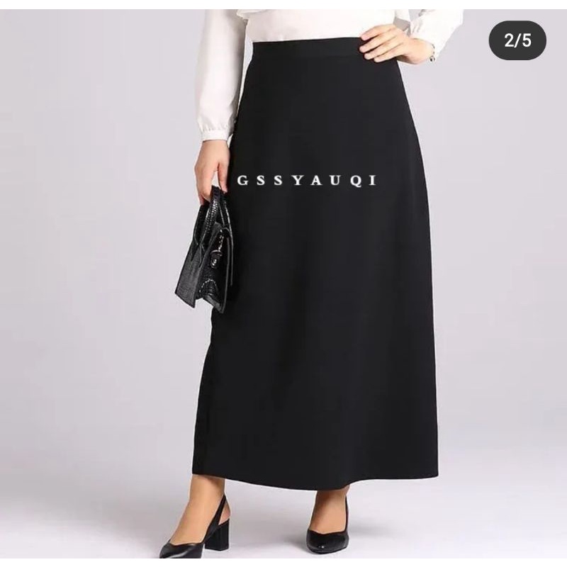 Falda de línea/falda de para mujer/falda larga mujer/falda trabajo con letras | Shopee México
