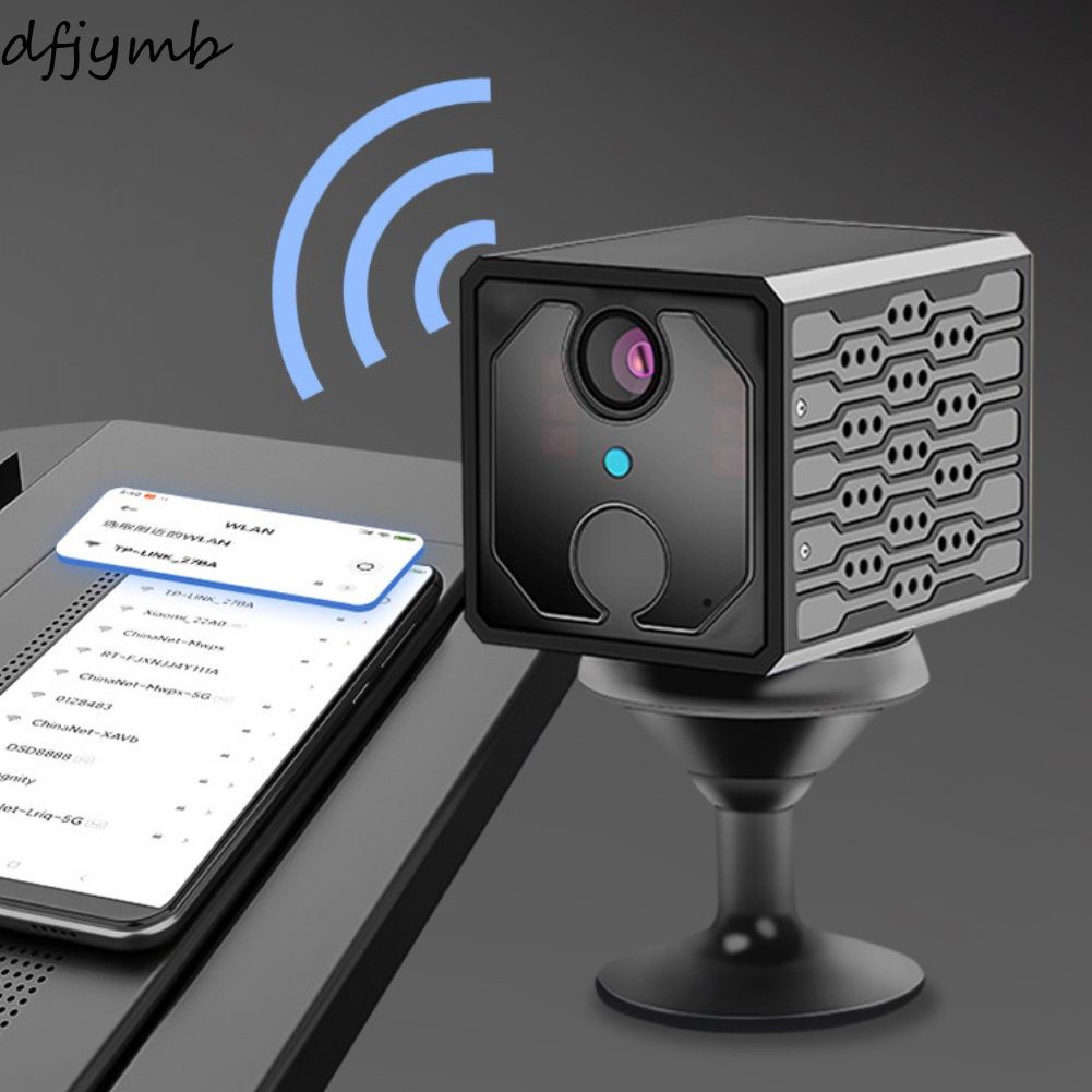 Dfjymb V380 PRO Wireless Camera Small Square AP Hotspot WiFi Network Monitor With Mobile Phone 