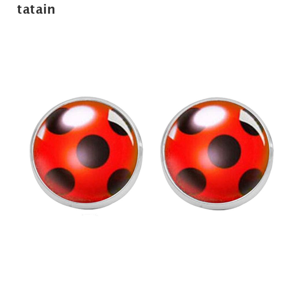 frío Esplendor profesional Tatain] Cute Ladybug Ear Stud Earrings Animal Circle Earrings Women Party  Gift Jewelry MX | Shopee México