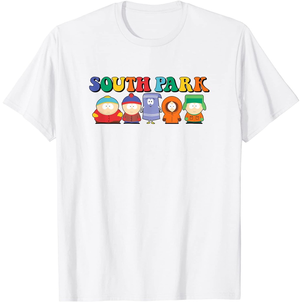 Camiseta infantil South Park Gang con texto arco iris ropa de moda Tops  niños niñas niños niñas personajes Distro 1-12 años Premium | Shopee México