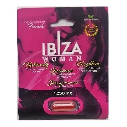 1 Pz Ibiza Gold Pastilla Vigorizante Femenina 100% Natural