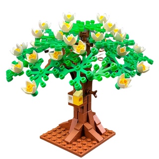 lego compatible con cerezo árbol de manzana árboles grandes planta ciudad  serie bloques de construcción accesorios decoración juguetes para niños |  Shopee México