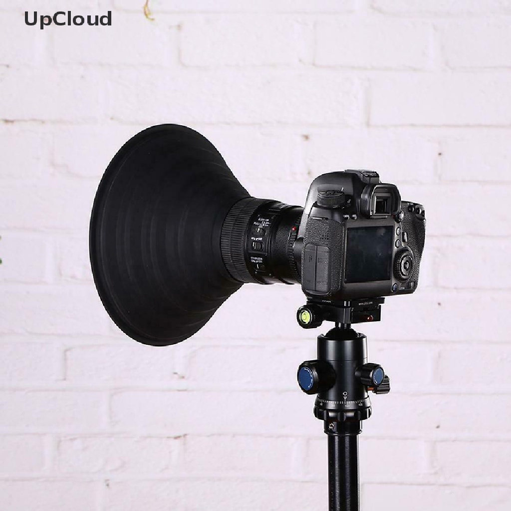 Anti-Vidrio Ultimate capucha de cubierta de lente de cámara fotos de silicona anti-reflectante Ho Ji