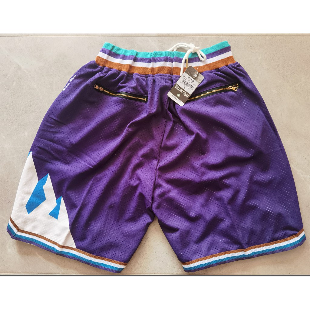 Authentic Mitchell & Ness 1996-97 Utah Jazz Shorts