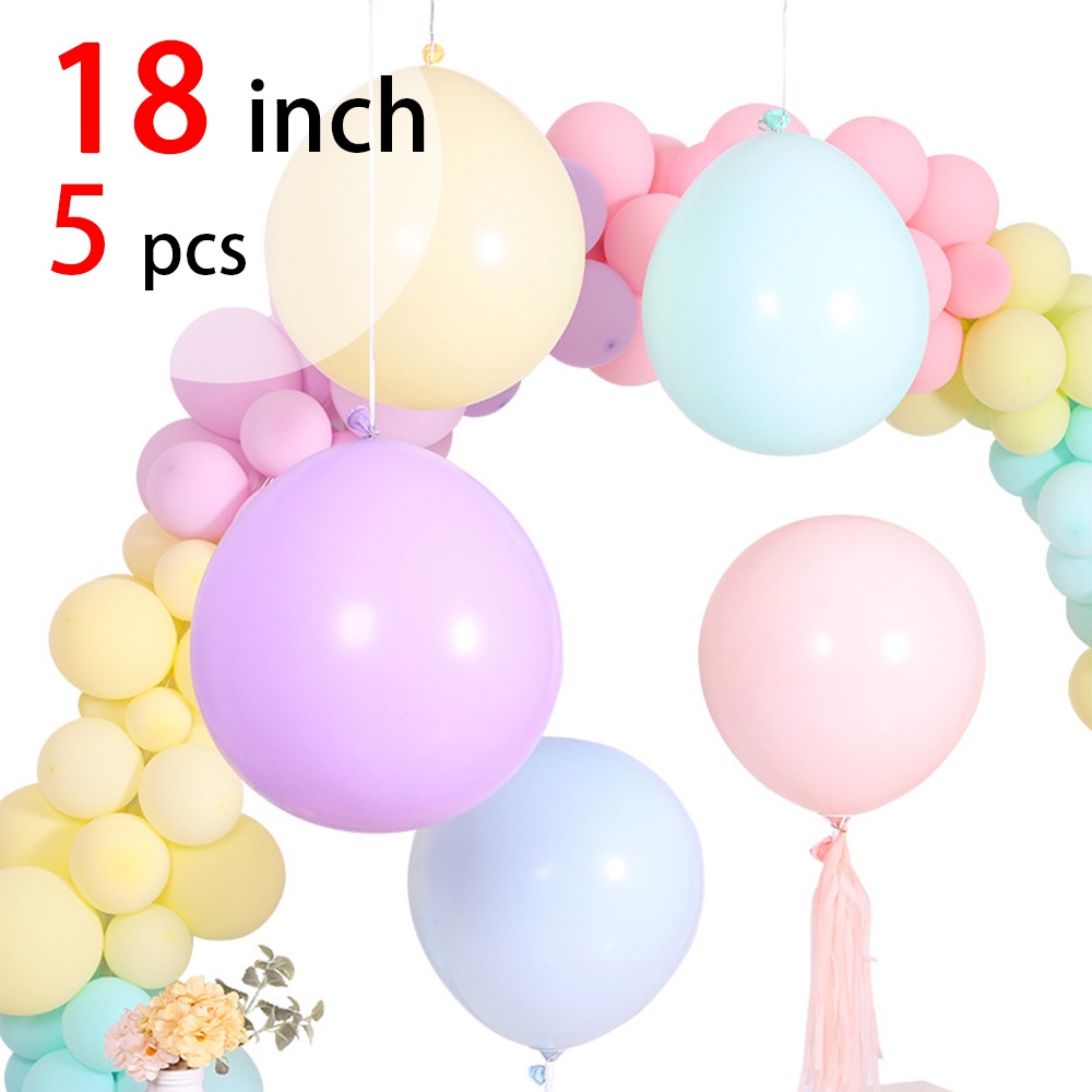 Globos 5" Pulgadas Lisos Pastel & Chrome balones aniversario de cumpleaños bebé Balons UK 