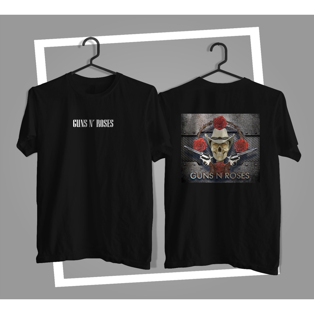 Camiseta Premium Dtg Rock Estampada Guns And Roses 09 