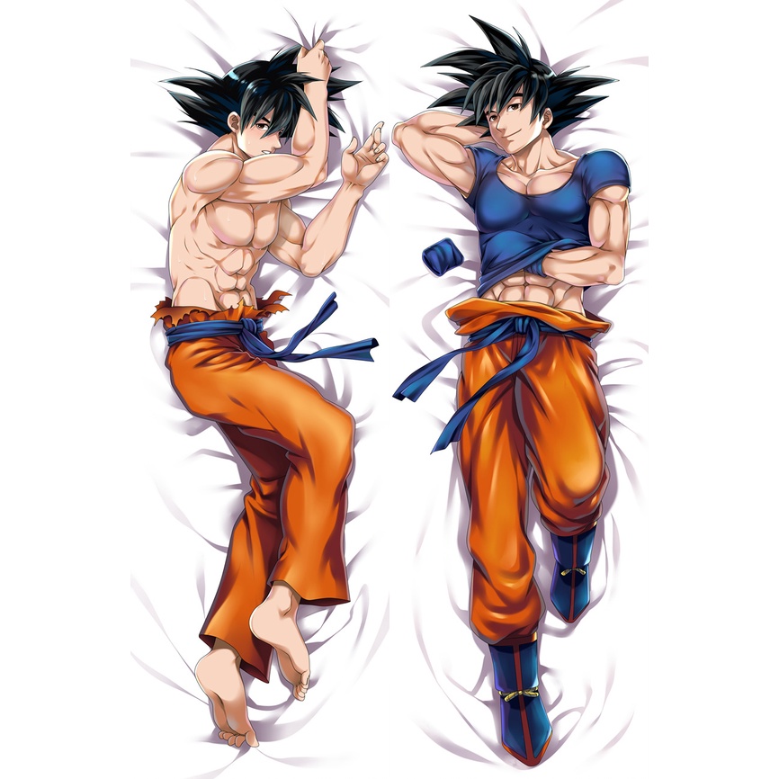 50X150CM Dragon Ball Son Goku Dakimakura Hombre Otaku Abrazando Cuerpo  Funda De Almohada Cojín De Tiro | Shopee México