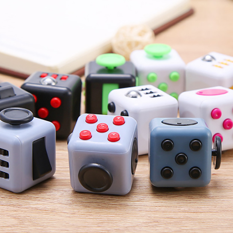 Ralix Fidget Cube Toy Anxiety Stress Relief Focus Attention Work Puzzle 