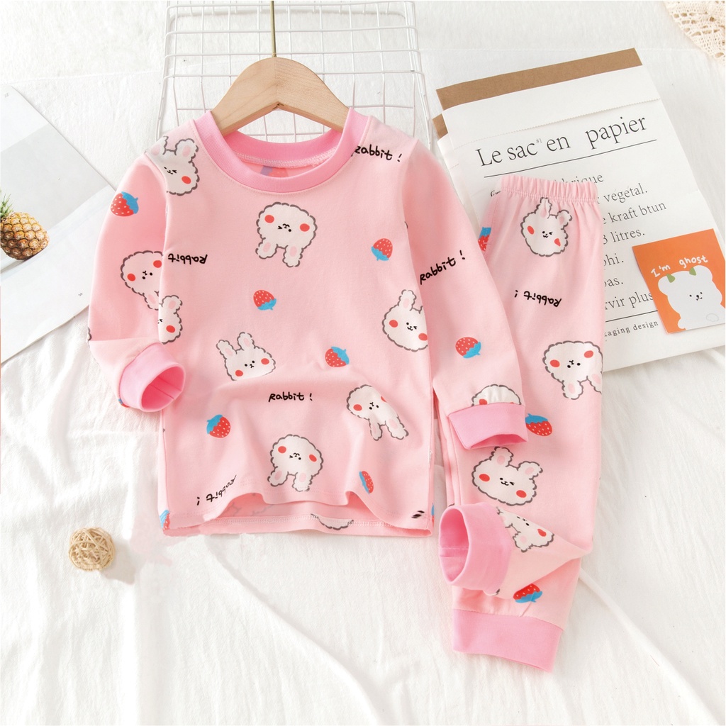 Pink Rabbit PP Fit (precio 1 serie lata 3 trajes ropa y pantalones) venta  al por mayor Moon Store trajes para niños | Shopee México