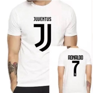 Spark Apparel Soccer Shirt #7 Cristiano Ronaldo Juve Boys Girls Youth Long  Sleeve T-Shirt