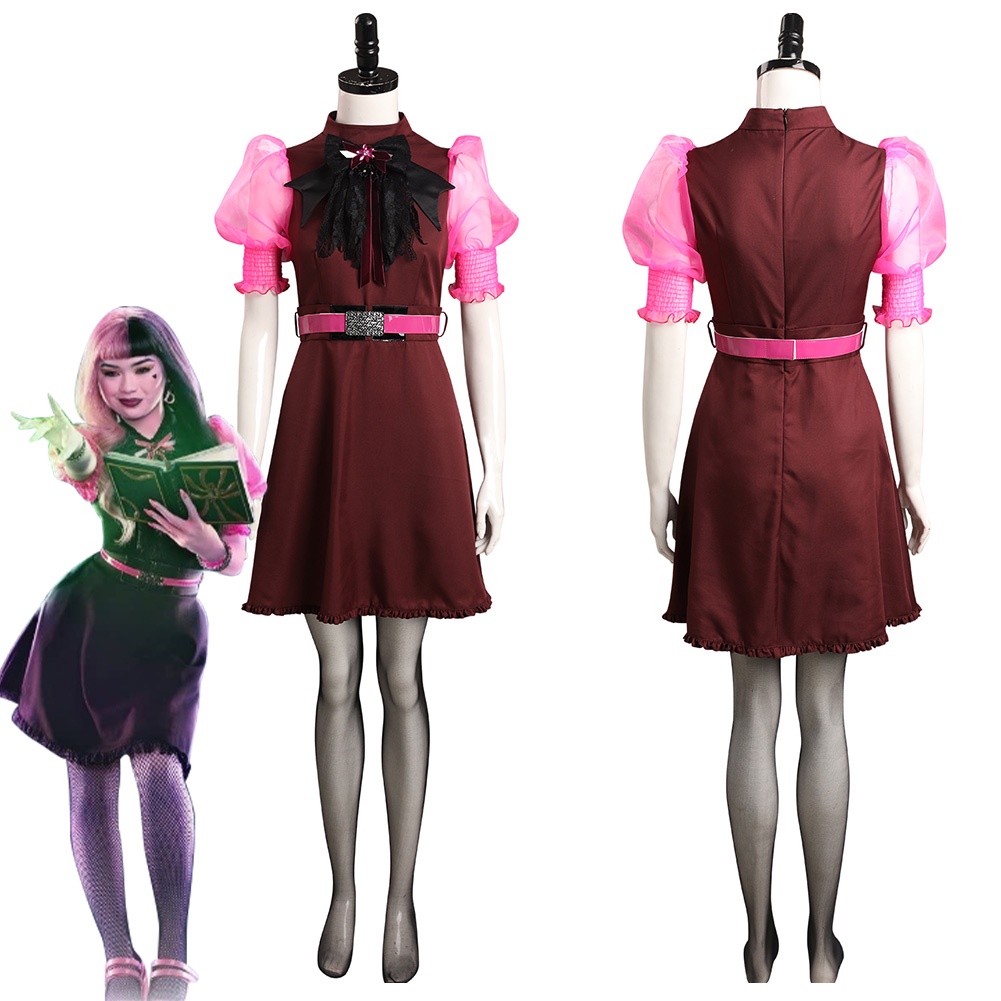 Monster High Draculaura Cosplay Disfraz Trajes Halloween Carnaval Traje
