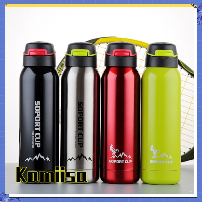 500ml acero inoxidable botella de agua termo para bicicleta senderismo Comprar ahora Buenos productos baratos Aquí hay más opciones