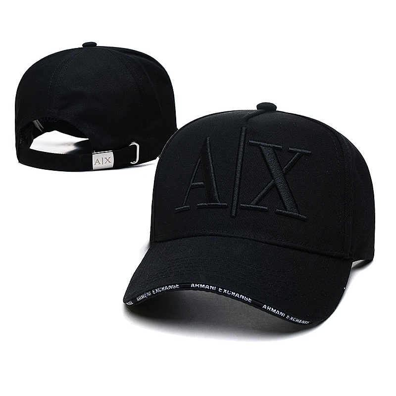 Disponible Listo] giorgio Armani Exchange ax logo baseball Gorra sun hat  snapback Parejas Gorras Planas Ajustables | Shopee México