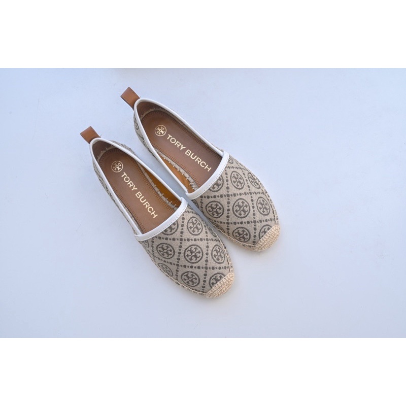 Tory Burch Original TB zapatos T Monogram albaricoque zapatos mujer |  Shopee México