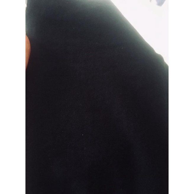 Tela de algodón (algodón) peinado 24S negro Bali/Jet negro | Shopee México