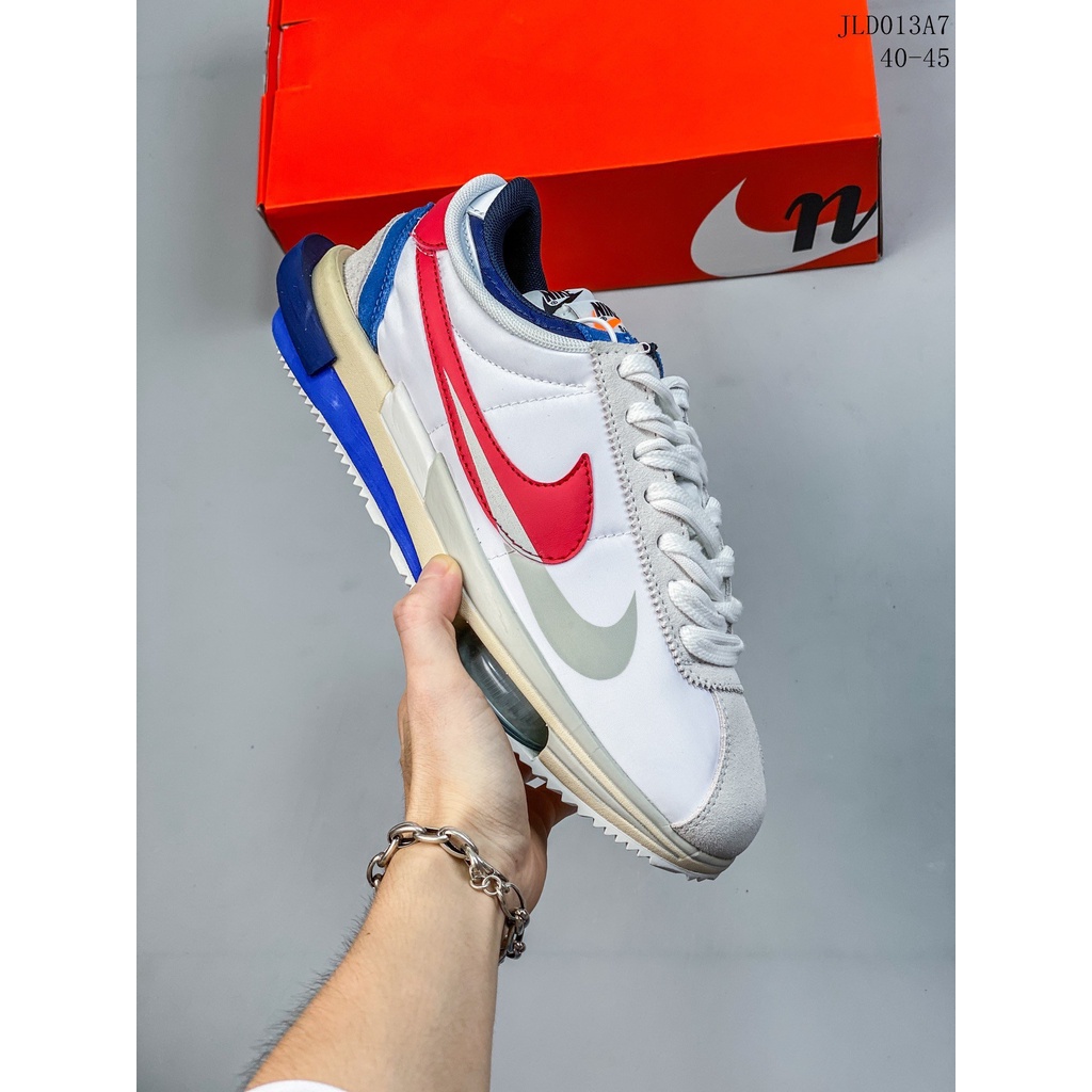 sacai × Nike Cortez 23cm Zoom