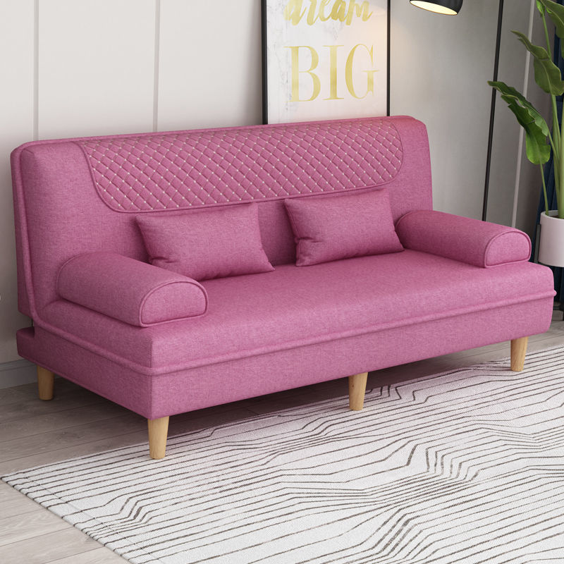 Sofá cama plegable multifuncional, sofá de tela de doble uso, doble tres  personas sala de estar, pequeña familia, sofá perezoso simple | Shopee  México