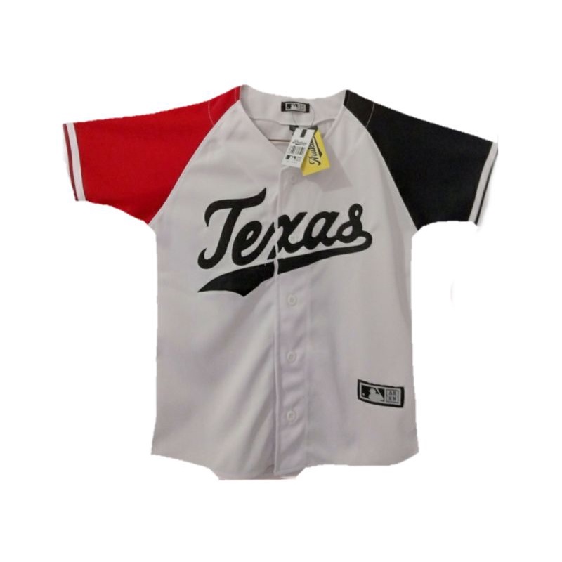 Camiseta de béisbol Premium unisex blanco TEXAS/ropa para niños/camiseta de  béisbol para niños | Shopee México