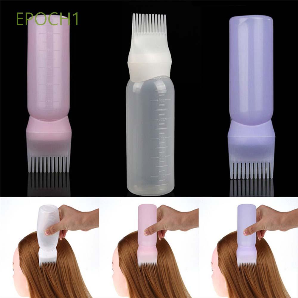 EPOCH1 Plástico 1 PC Herramienta De Peinado Botella Vacía Aplicador Botellas  Tinte Para El Cabello Con Cepillo Graduado Multicolor | Shopee México