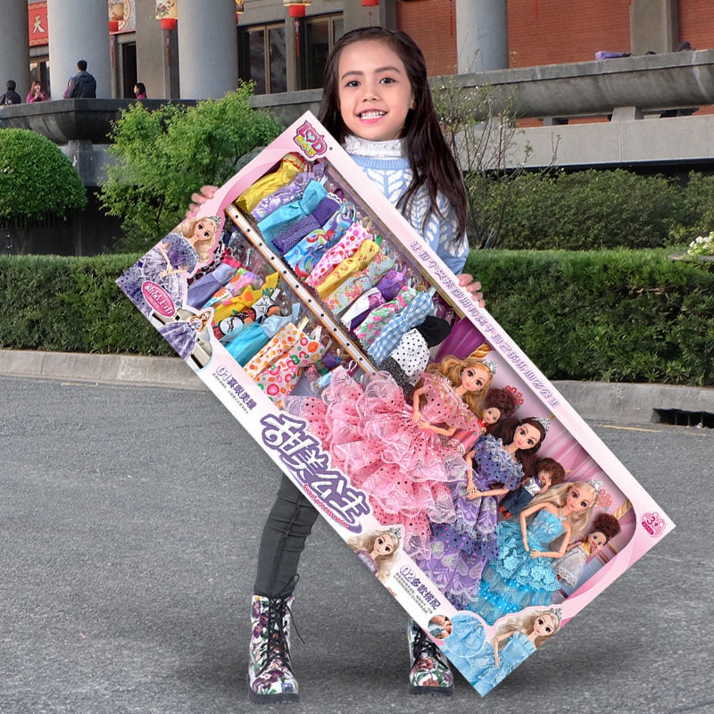 Barbie Muñeca Conjunto Grande Regalo 80cm Caja Princesa Niña Niños Juguete  Tela Ropa De Bebé Para Niñas De Cumpleaños Juguetes Lindo Estilo Diferentes  Tamaños | Shopee México