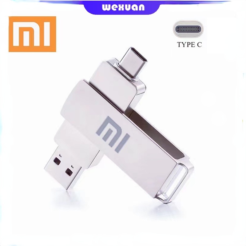 XIAOMI Original OTG metal pendrive 2TB 1TB 512G 256GB type-c USB dual .